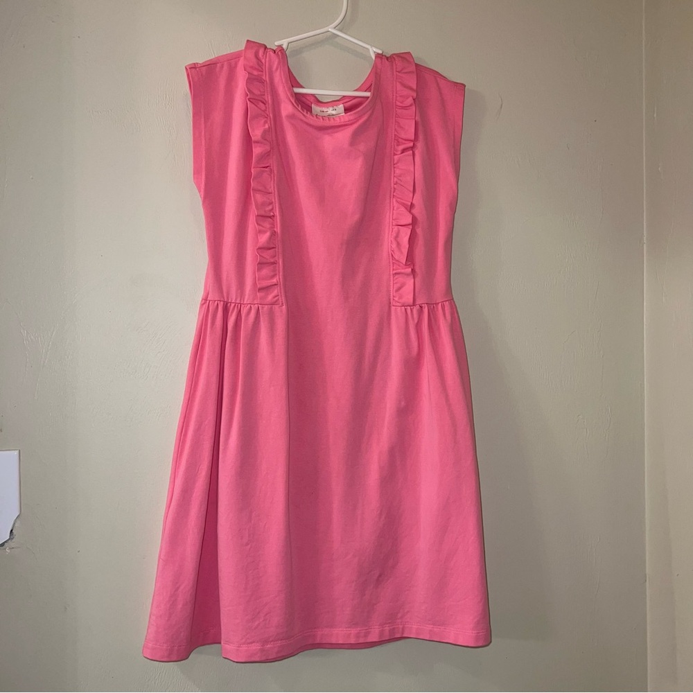 Hanna Andersson Pink Ruffle Dress